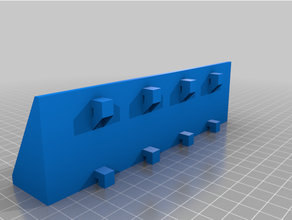 cheville planche Table travail outil titulaire soutien filament bobine crayon boîte outils 3d print model - Mito3D