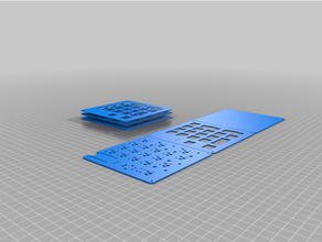 duckboard r1 numpad 3d print model - Mito3D