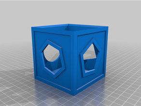 dnd puntello cubo vigore mini miniatura dungeon draghi 3d print model - Mito3D