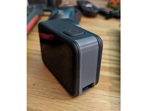gopro hero 9 battery charging door cover 3d print model - Mito3D