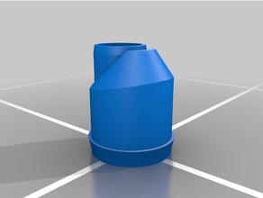ampio adattatore rigido pro grade bloccaggio vuoto tubo flessibile kit shapeoko3 sweepy69 3d print model - Mito3D