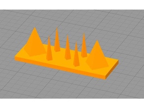 stringy test print 3d print model - Mito3D