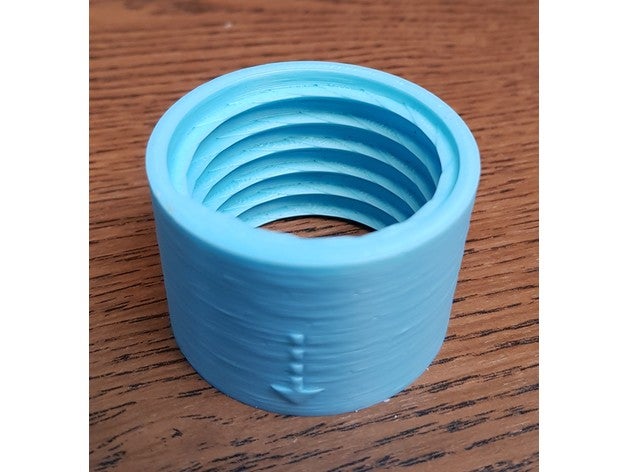 schlauch adapter Schlauch Faden Adapter schlauchanschluss Vakuum 3D print model - Mito3D