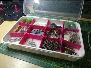 toolbox dividers divider 3d print model - Mito3D
