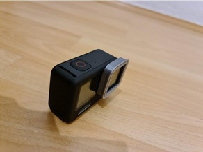 gopro 9 siyah lens koruma kahraman 3d print model - Mito3D