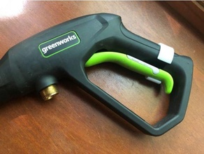 power washer trigger clip greenworks 1800psi 3d print model - Mito3D