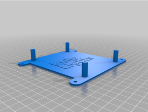 kulp boards k8-b mount 3d print model - Mito3D