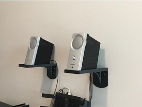 speaker shelves 3d print model - Mito3D