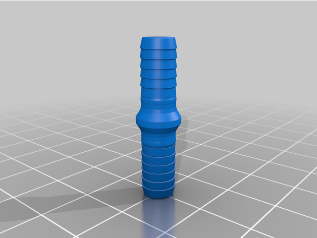 hose connector 3D print model - Mito3D