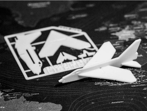 Anglais électrique foudre trousse carte avion Assemblée obligatoire babiole bretagne Noël décoration combattant jet cadeau porte clés 3d print model - Mito3D