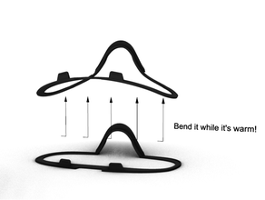 kolay Yazdır Oculus arayış ped arayüz 3d print model - Mito3D