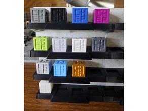 chep calibration cube stand 20mm 3d print model - Mito3D