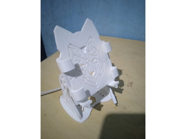 ficar pé célula Lobo Iphone phone Smartphone 3D print model - Mito3D