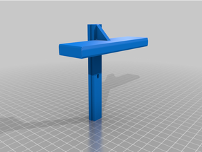 mesa espacio corredor 90 grados 3d print model - Mito3D