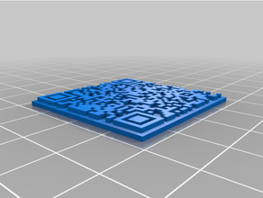 qr código thingiverse 3d print model - Mito3D
