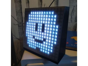 16x16 rgb Matrix Stand Arduino Lampe LED führt Neopixel 3d print model - Mito3D