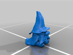 gnome sorcier art fantaisie 3d print model - Mito3D