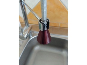 pull kitchen faucet m20 10 3d print model - Mito3D