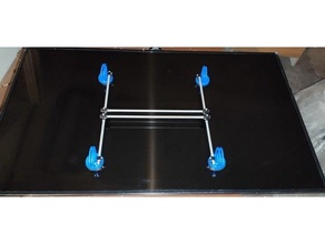 succión tazas tv panel 3d print model - Mito3D