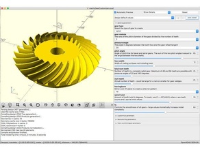 gear warehouse - parametric involute gears types 3d print model - Mito3D