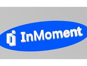 inmoment logo 3d print model - Mito3D