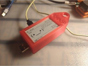 pwnagotchi Astuccio guaina rpi0w usb adattatore lampone pi rpi tamagotchi USB 3d print model - Mito3D