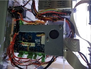 ctc motherboard cooler 3d print model - Mito3D