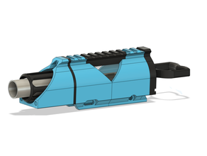 minikey masterkey nerf nerfgun blaster pistola mod 3d print model - Mito3D
