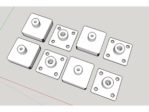 filamento ugello estrusore scatola alloggi 3d print model - Mito3D