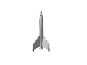1950' fusée science fiction espace vaisseau spatial 3d print model - Mito3D