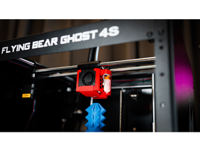 flying bear ghost 4 4s 2x4010 fans bl touch 3qm autobedleveling bltouch mount druckkopf flyingbear printhead youtube video 3d print model - Mito3D
