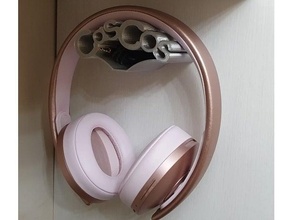soporte cascos audio headphone holder 3d print model - Mito3D