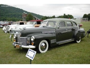 Cadillac séries 61 tournée sedan 1941 1937 1938 1939 1940 1942 1946 1947 30s 40s améticain voiture américain coupé 60 3d print model - Mito3D