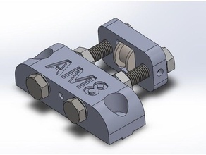 tensioner anet am8 upgrade a8 3d print model - Mito3D