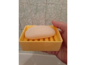 soap bar holder 3d print model - Mito3D