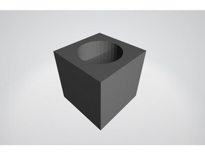 test cube print 3d print model - Mito3D
