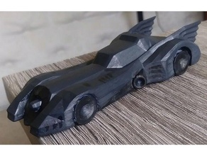 tim Burton batmobile 3d baskı batman reçine 3d print model - Mito3D