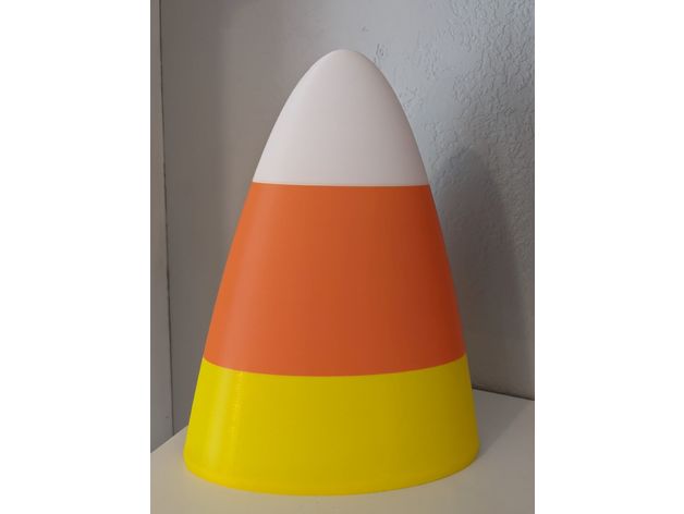 giant candy corn halloween decoration 3D print model - Mito3D