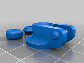profil küçük tekerlek seyyar masa servis tabağı 3d print model - Mito3D