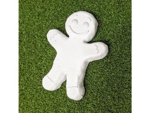 gingerbread man 3d print model - Mito3D