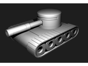 spugna mare serbatoio carri armati 3d print model - Mito3D