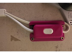 zwischenschalter-halter case holder lichtschalter lightswitchcover lightswitch cover light switch power schalter schalterabdeckung 3d print model - Mito3D