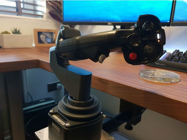 vkb stick omnithrottle adapter 3D print model - Mito3D