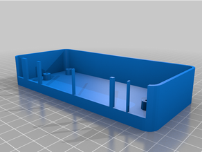 Novatek nt 68676ufg boite caso bainha eletrônicos recinto 3d print model - Mito3D