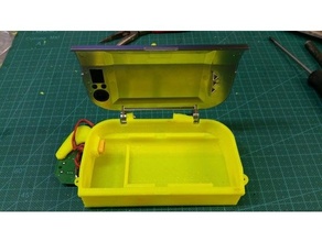 futaba 12z battery bay modification 3d print model - Mito3D
