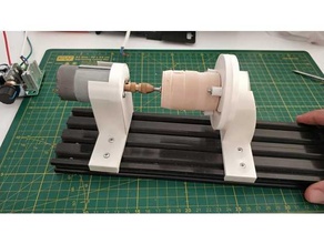 Fai mini legna tornio intaglio divisore tornitura legno lavorazione utensili 3d print model - Mito3D