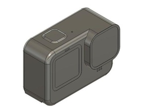 gopro hero 9 action cam fpv mount 3d print model - Mito3D