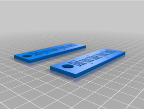 médicament porte clés rappel 3d print model - Mito3D