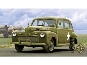 Ford v8 Super Deluxe Fordor Limousine us Armee Mitarbeiter Wagen 1942 1938 1939 1940 1941 1943 1944 1945 1946 1947 1948 30s 40s 50s amerikanisch 3d print model - Mito3D