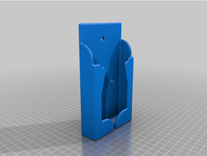 smartphone wall mount holder 3d print model - Mito3D